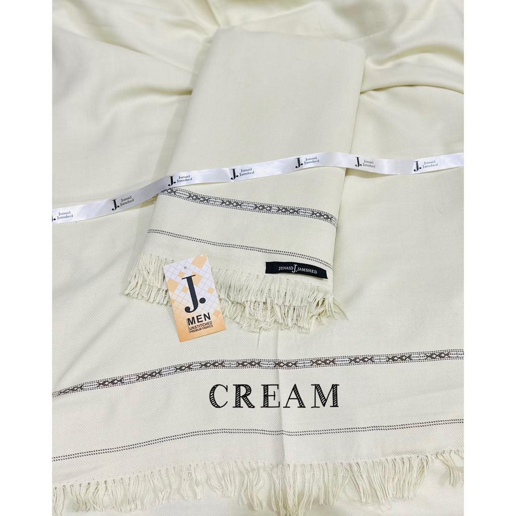 J. Men’s Wool Shawl (Cream Boski)