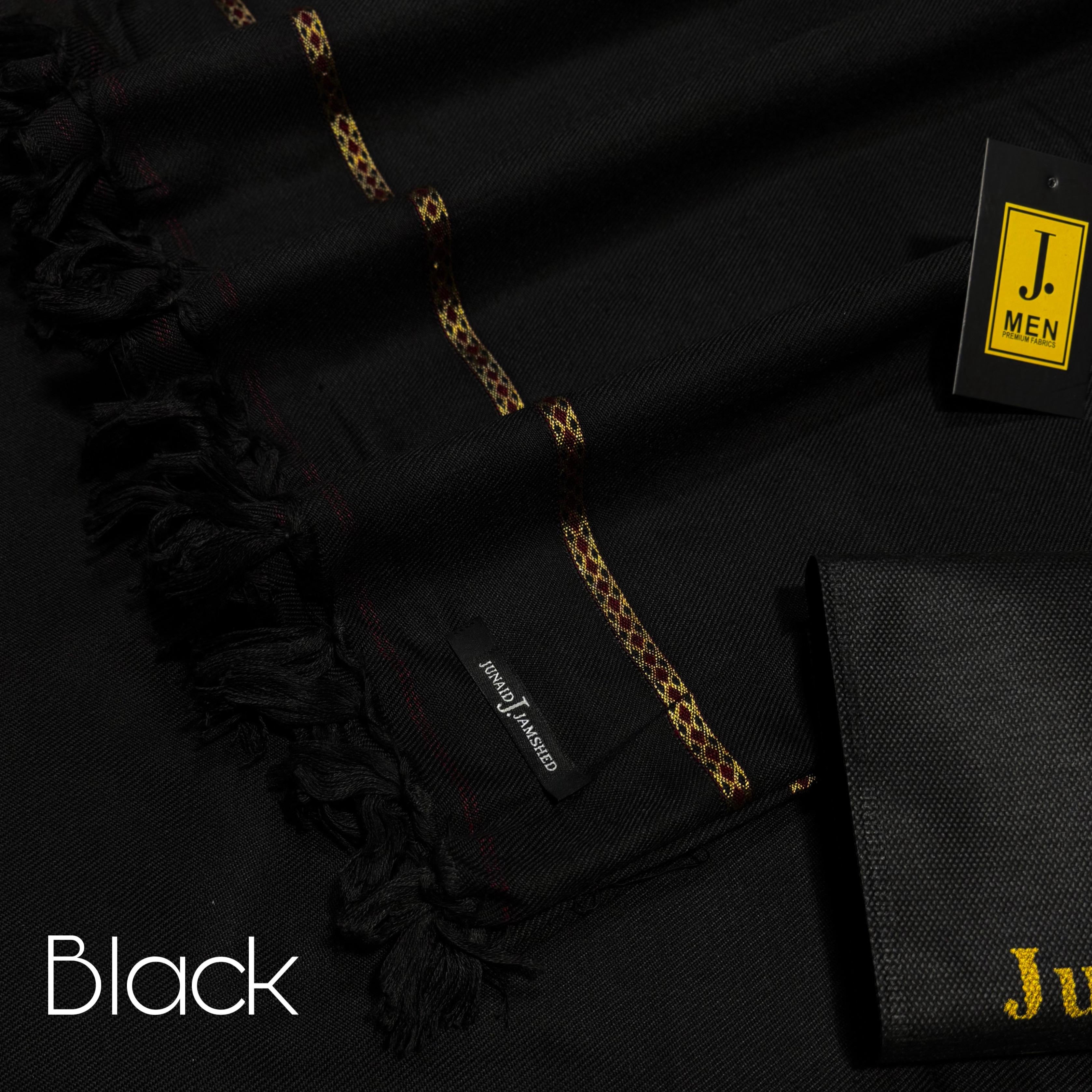J. Men’s Shawl Black (3903)