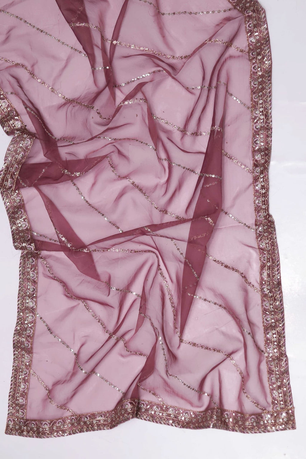 GUL-E-NARGIS - AFSANA- HEAVY EMBROIDERED ORGANZA UNSTICHED PARTY WEAR DRESS-(SL-359802)