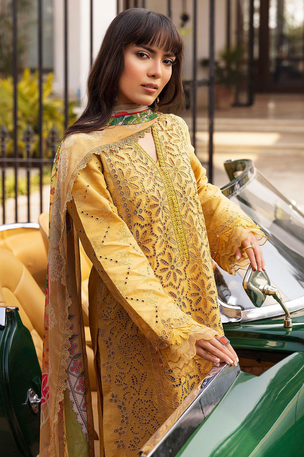 MOTIFz GENEVA EMBROIDERED DHANAK UNSTITCHED 3PC (SL-5323)