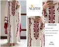 ALIZEH DHANAK 3PC FULL EMBROIDERED UNSTITCHED
