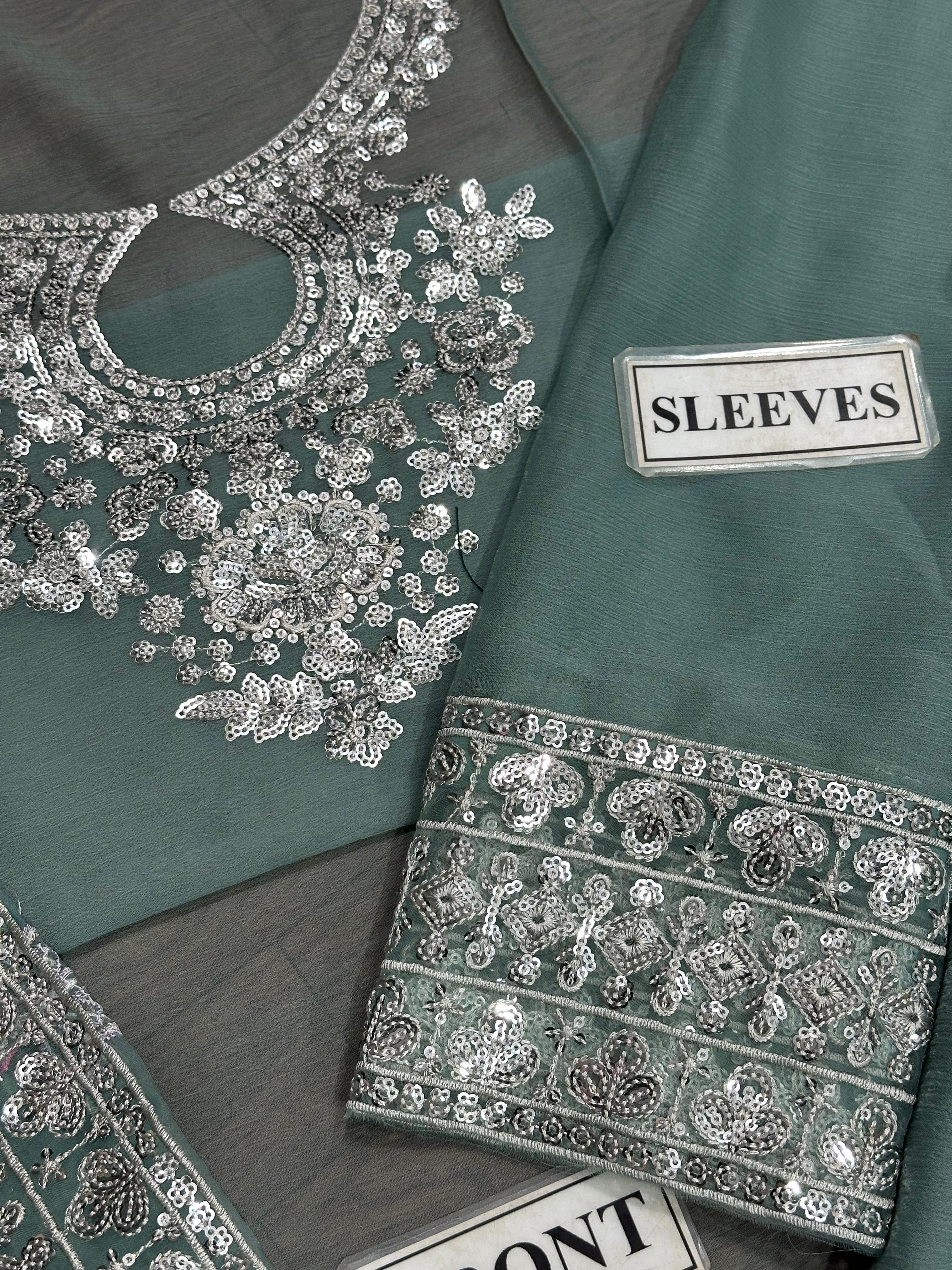 fancy velvet 3pc luxury wedding dress