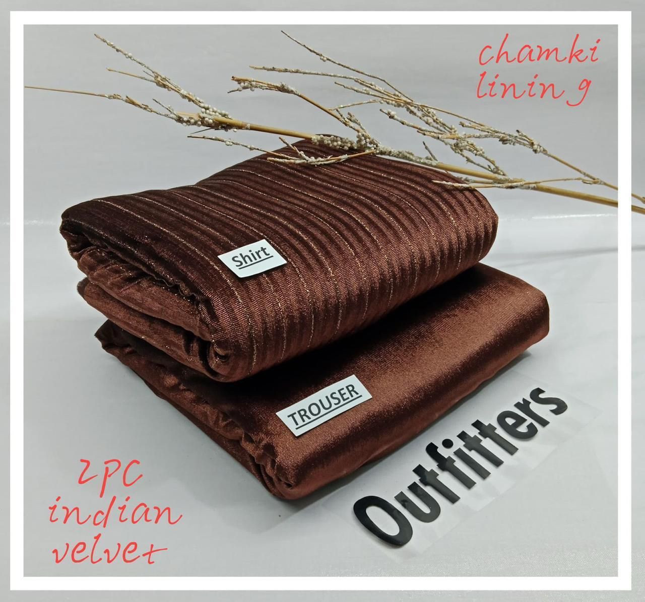 Luxury velvet 2pc