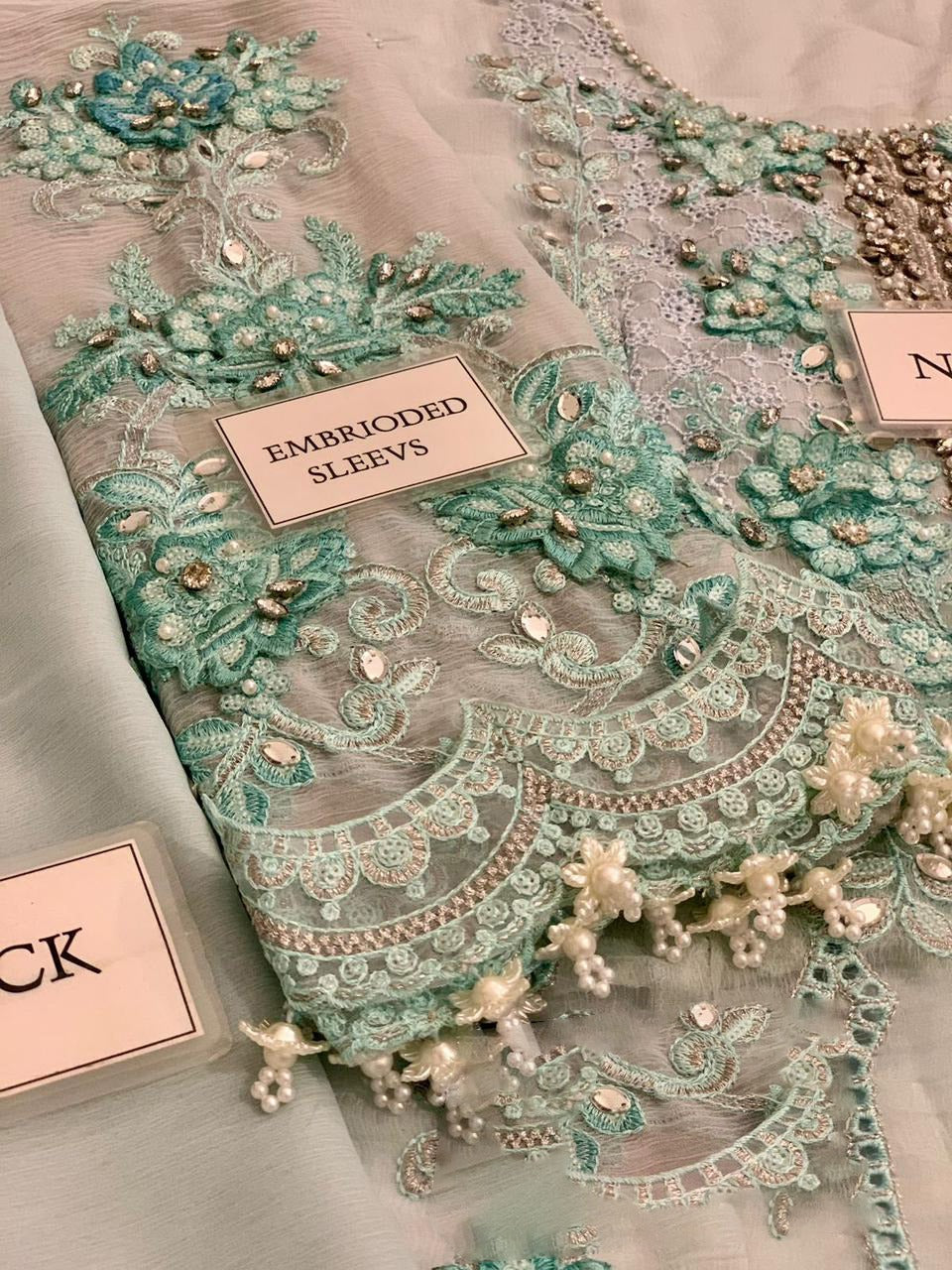 Maria b luxury chiffon 3pc unstitched