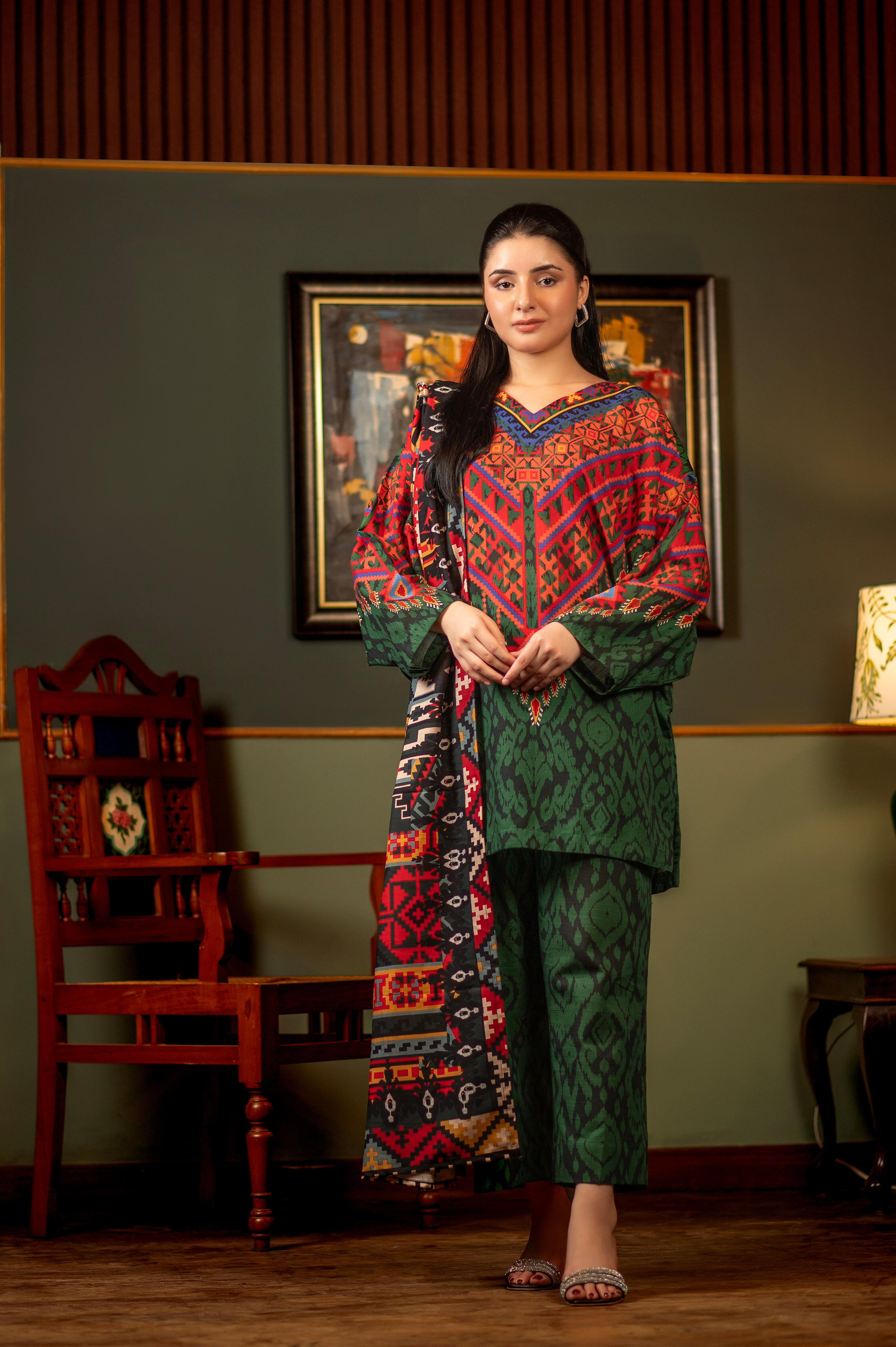 Khaadi Swiss Lawn 3pc (4978)