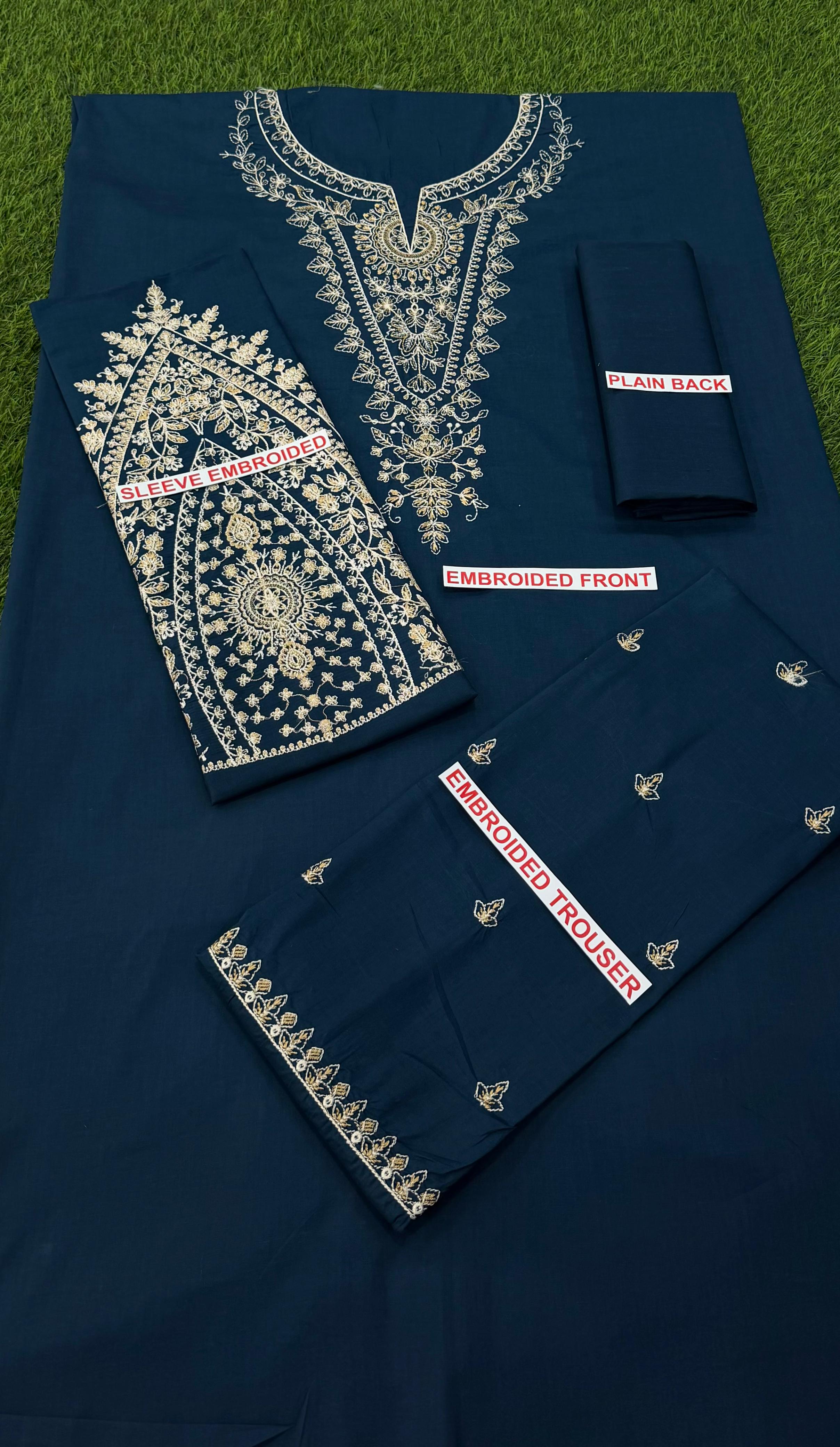 BATIK lawn 2pc embroidered