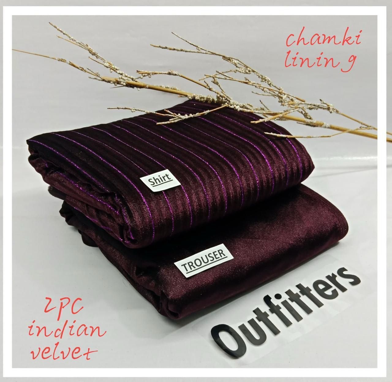 Luxury velvet 2pc