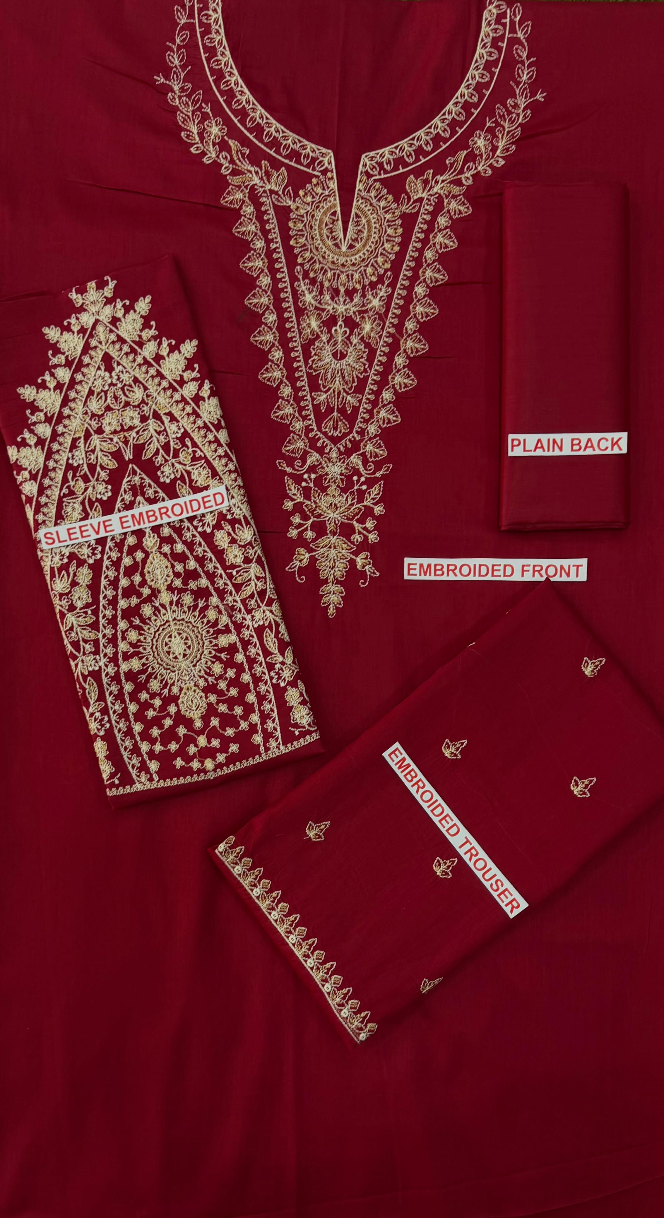 BATIK lawn 2pc embroidered