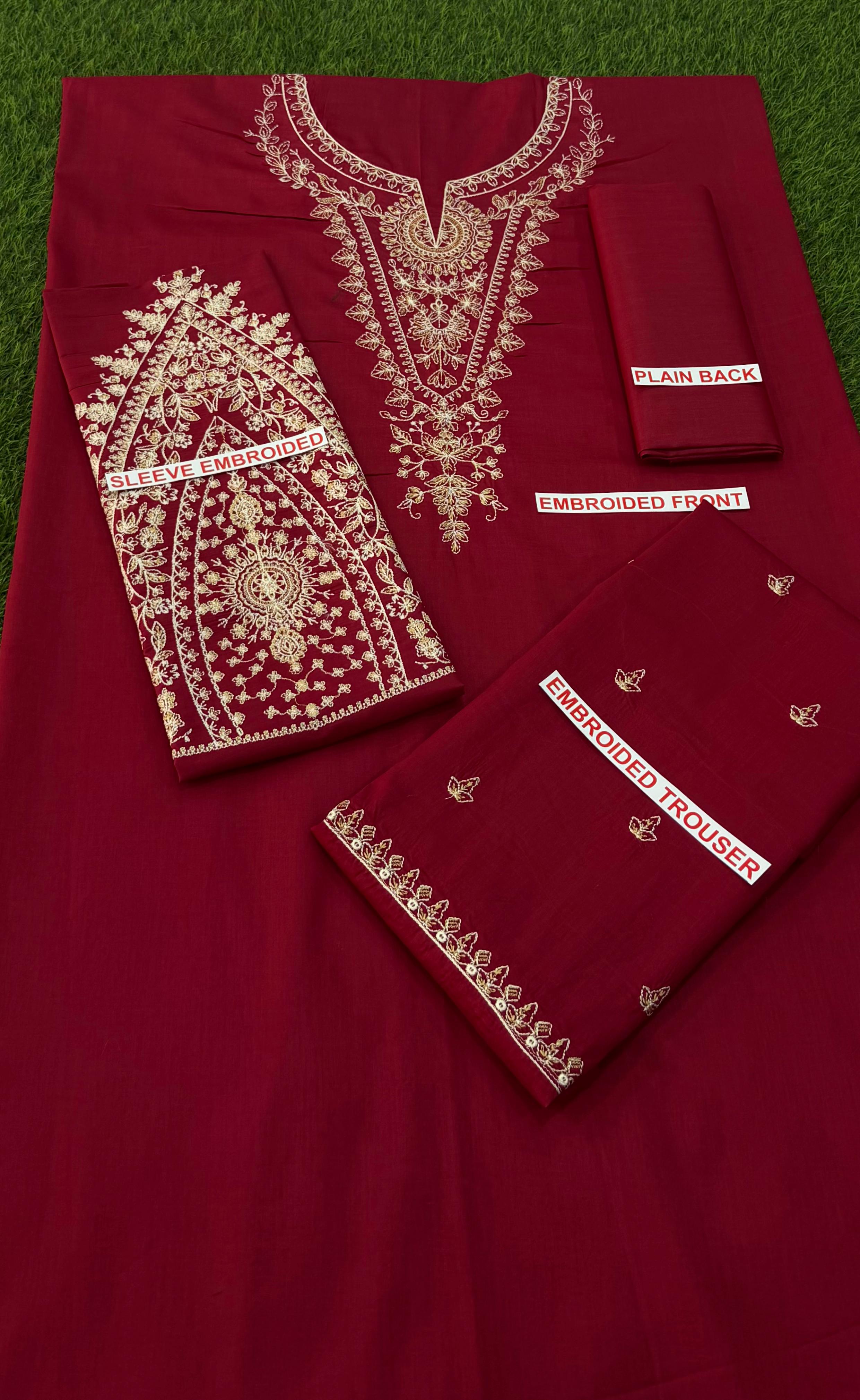 BATIK lawn 2pc embroidered