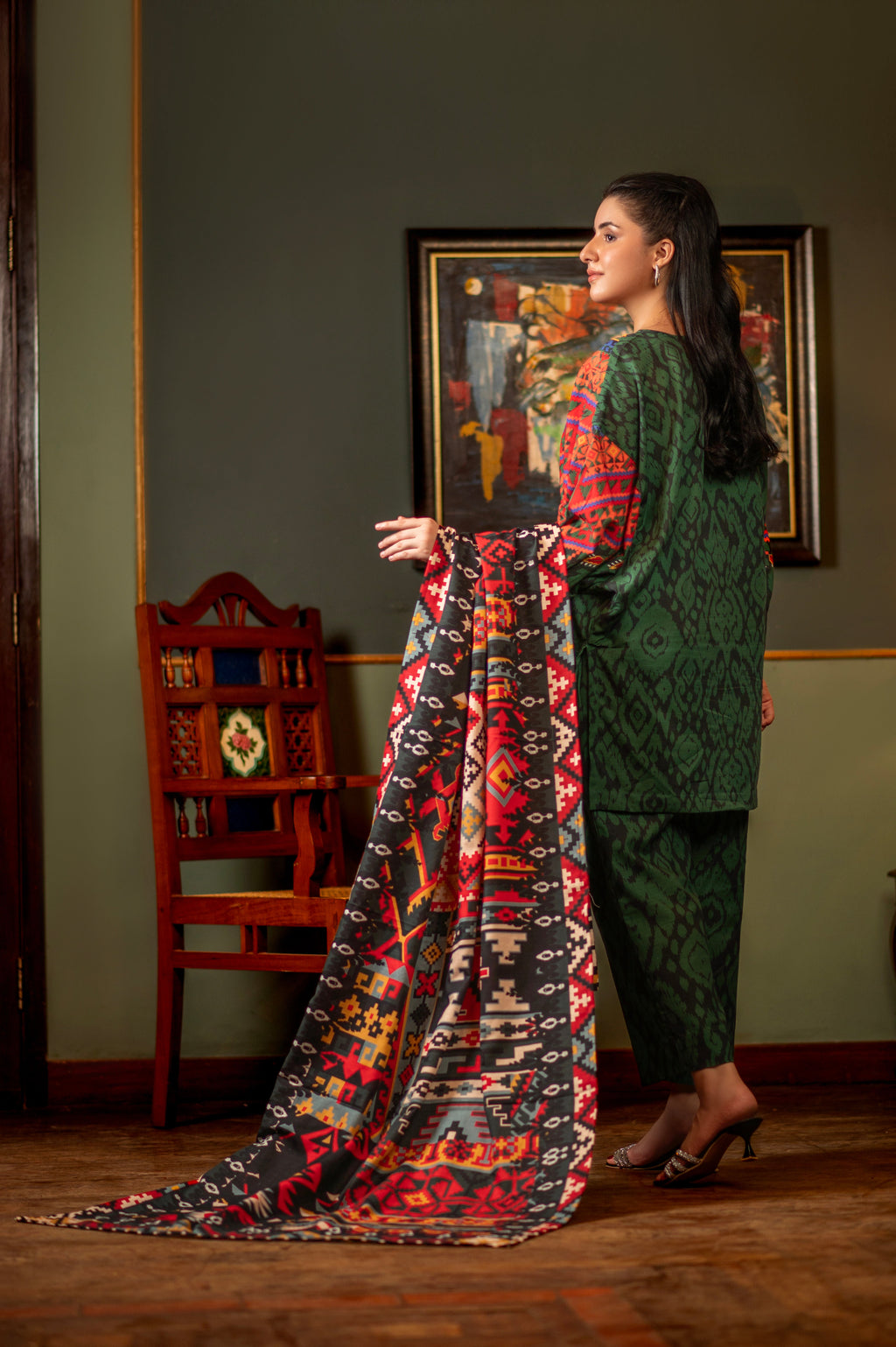 Khaadi Swiss Lawn 3pc (4978)